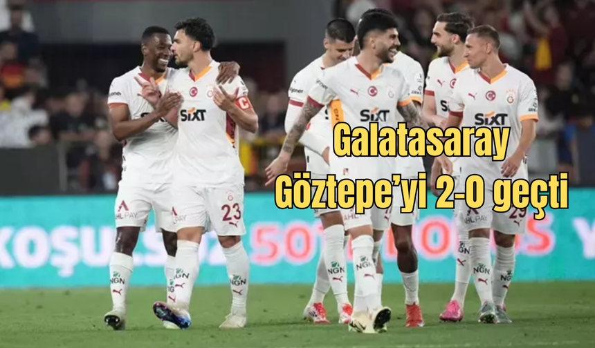 Göztepe maçında ağızları açık bırakan gol!