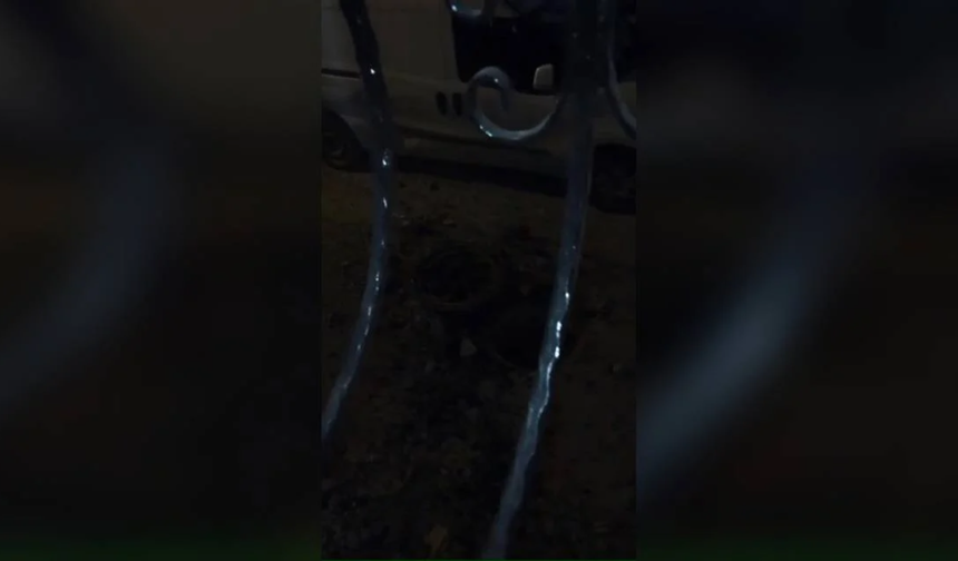 İstanbul Bayrampaşa'da rögar kapağında patlama