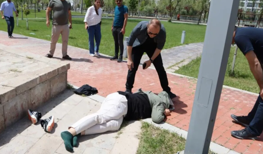 Parkta silah sesi: Genç kadın ağır yaralandı