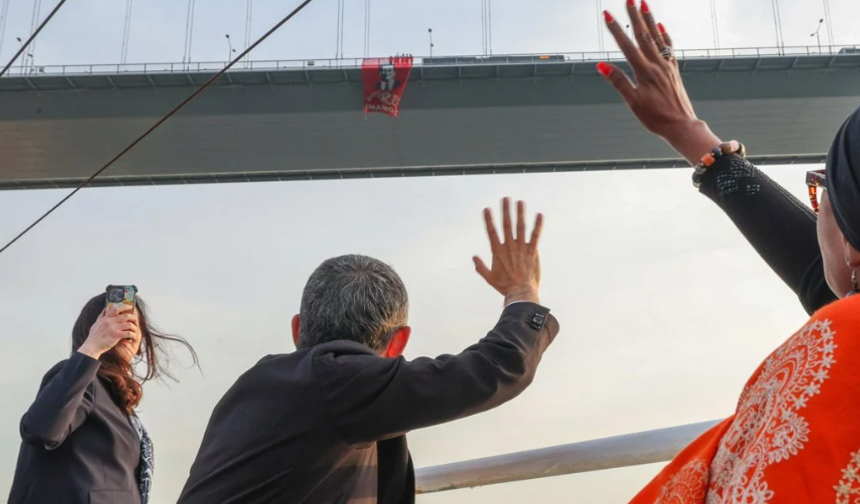 'Free İmamoğlu' pankartına soruşturma açıldı