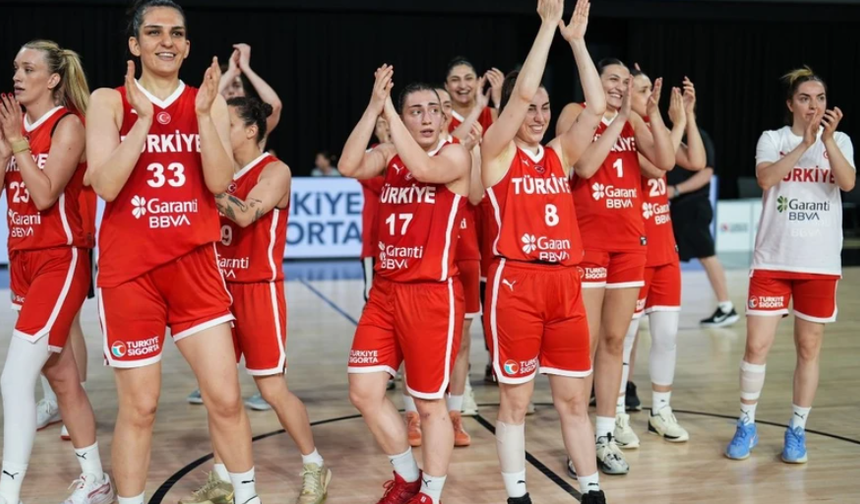 A Milli Kadın Basketbol Takımı, Litvanya'yı devirdi