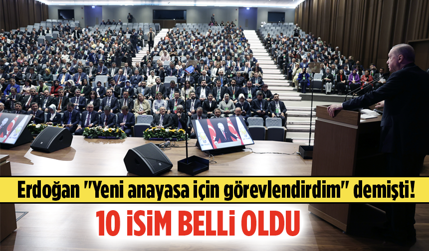 AK Parti'nin yeni anayasa için kurduğu komisyonda kimler var?
