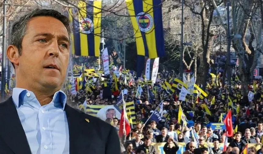 Fenerbahçe taraftarı Kadıköy'de eylem düzenledi!