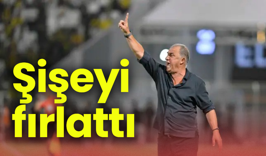 Fatih Terim, oyuncularına fena kızdı