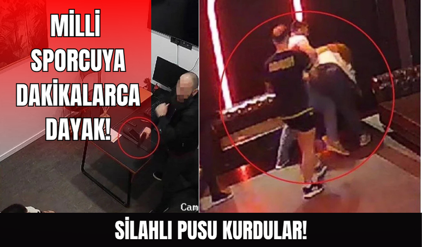 Milli sporcuya iş yerinde patronu ve arkadaşlarından dayak!