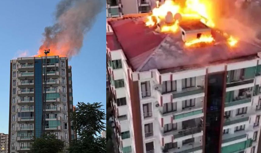 Diyarbakır'daki bina yangınında 4 gözaltı