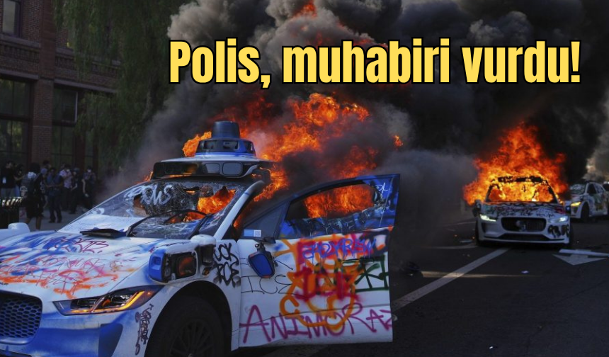 Los Angeles protestoları kontrolden çıktı, şiddete dönüştü!