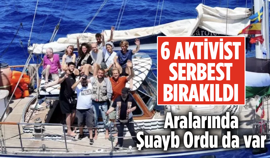 İsrail alıkoymuştu: Türk aktivist Şuayb Ordu serbest bırakıldı