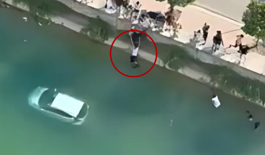 Adana'da sulama kanalında can pazarı!