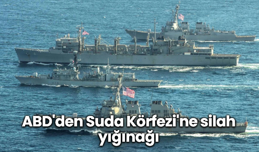 ABD'den Suda Körfezi'ne silah yığınağı