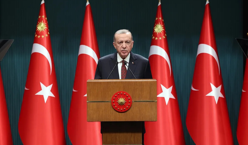 Kabine Toplantısı Sona Erdi, Cumhurbaşkanı Erdoğan Açıklama Yapıyor