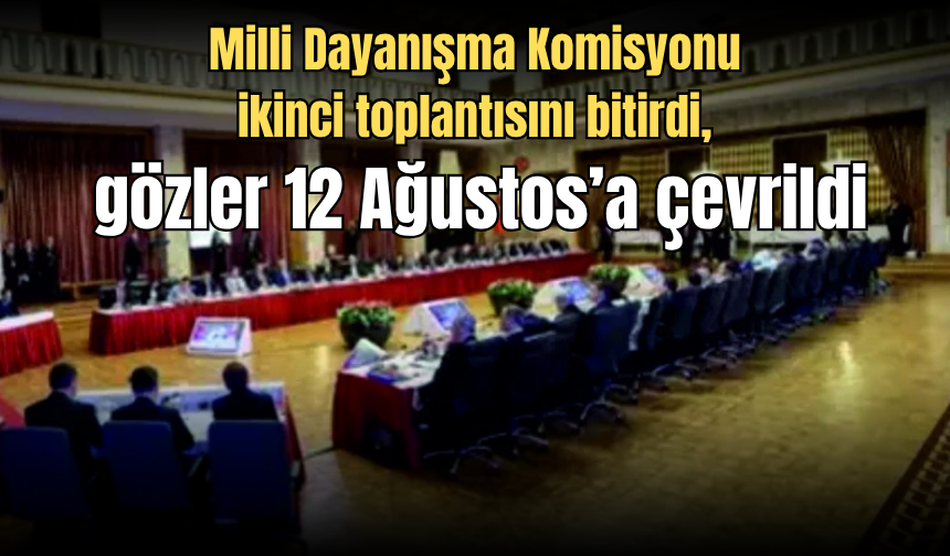 Kapalı kapılar ardında 5,5 saatlik toplantı: Üç bakan detaylı sunum yaptı