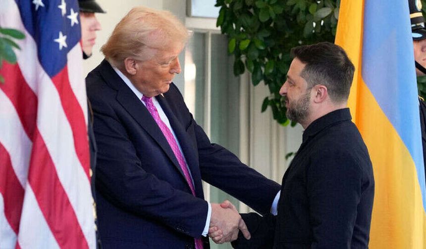 Trump - Zelenski Beyaz Saray'da Bir araya Geldi