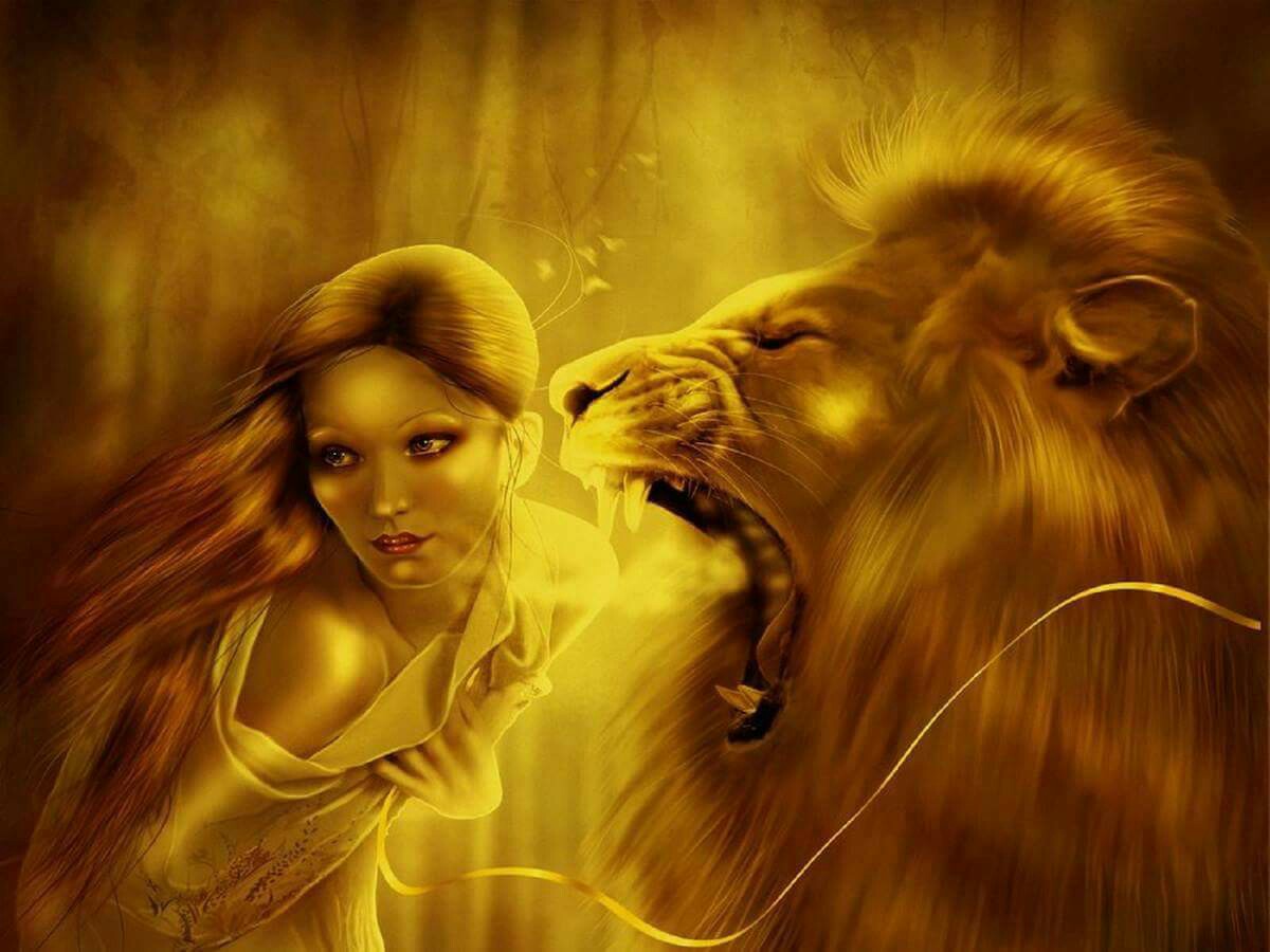 Aslan Burcu Kadını