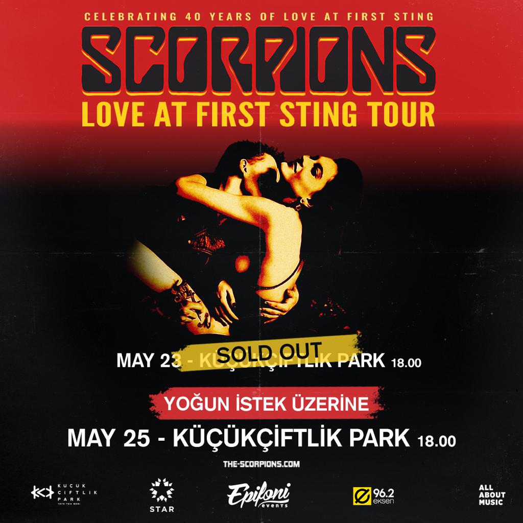Scorpions 8 yıl aradan sonta Türkiye'de