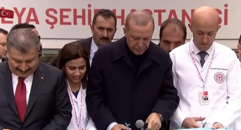 Cumhurbaşkanı Recep Tayyip Erdoğan Antalya Şehir Hastanesi açılışını gerçekleştirdi