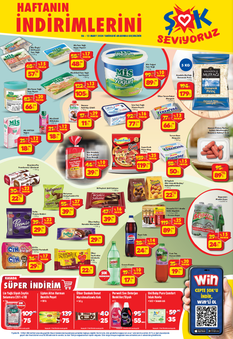 Şok market 8-12 Mart indirim kataloğu