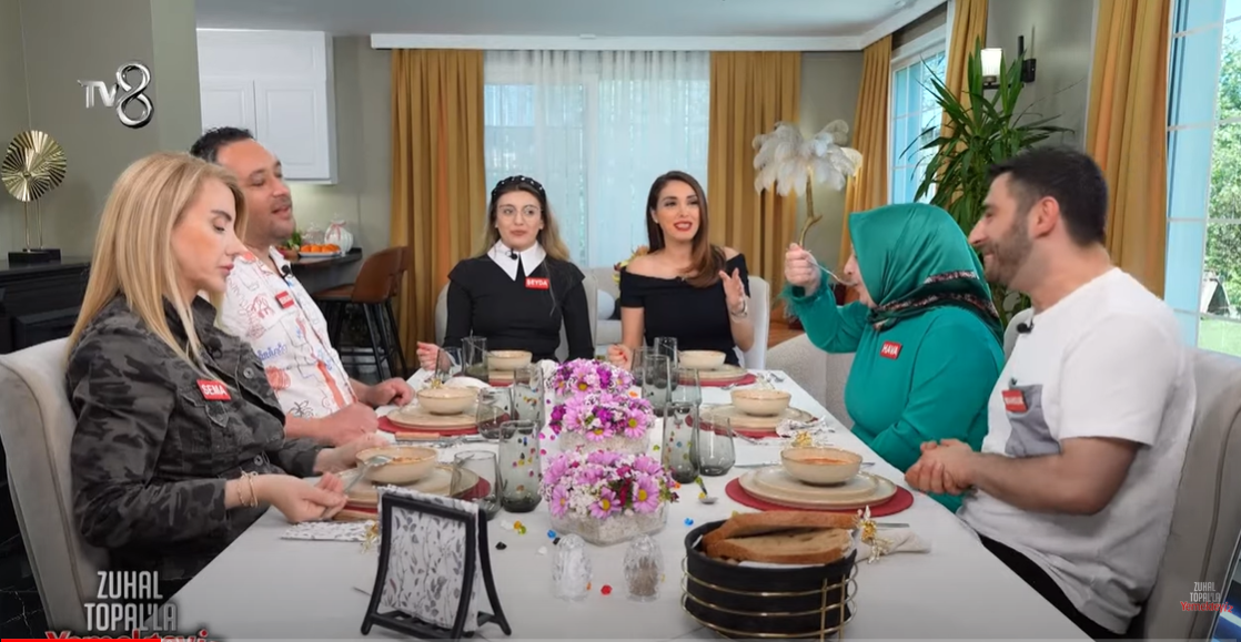 Zuhal Topal'la yemekteyiz Şeyda hanım kaç puan aldı?