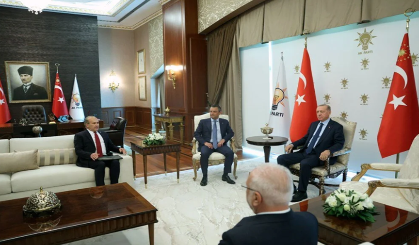 Erdoğan-Özel görüşmesi sona erdi