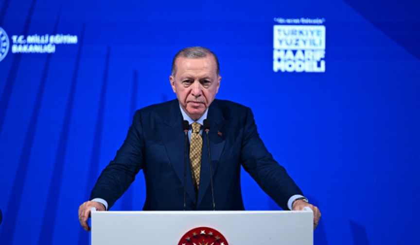 Cumhurbaşkanı Erdoğan Türkiye Yüzyılı Maarif Modelini tanıttı