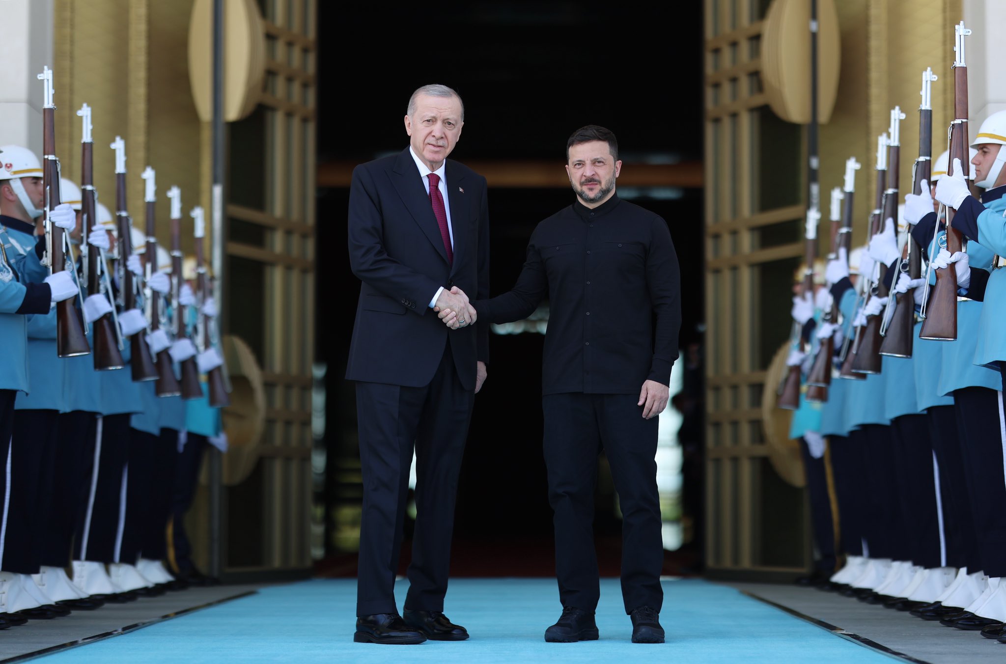 Erdoğan, Zelenski Ile Görüşüyor