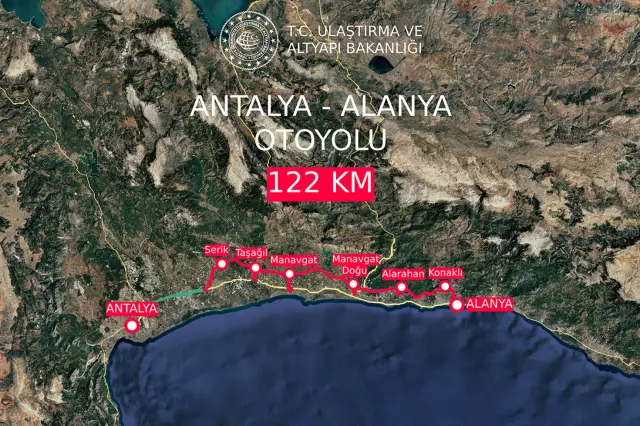 Alanya Antalya Anayolu