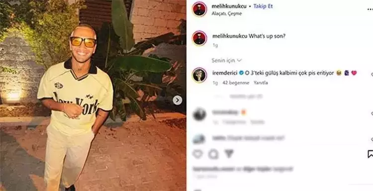 Irem Derici Sevgilisine Yorum