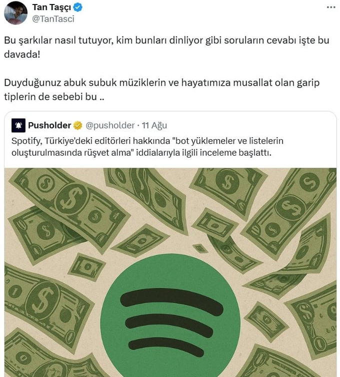 Spotify Tan Taşçı