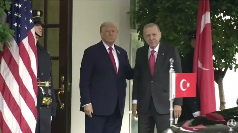 Erdoğan Trump Zirvesi Başladı 2-1
