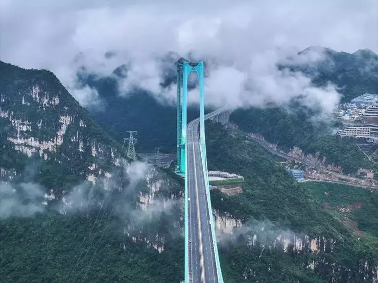 Huajiang Kanyon Köprüsü 2