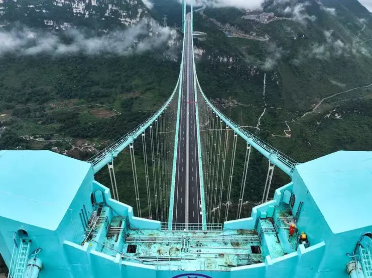 Huajiang Kanyon Köprüsü 5