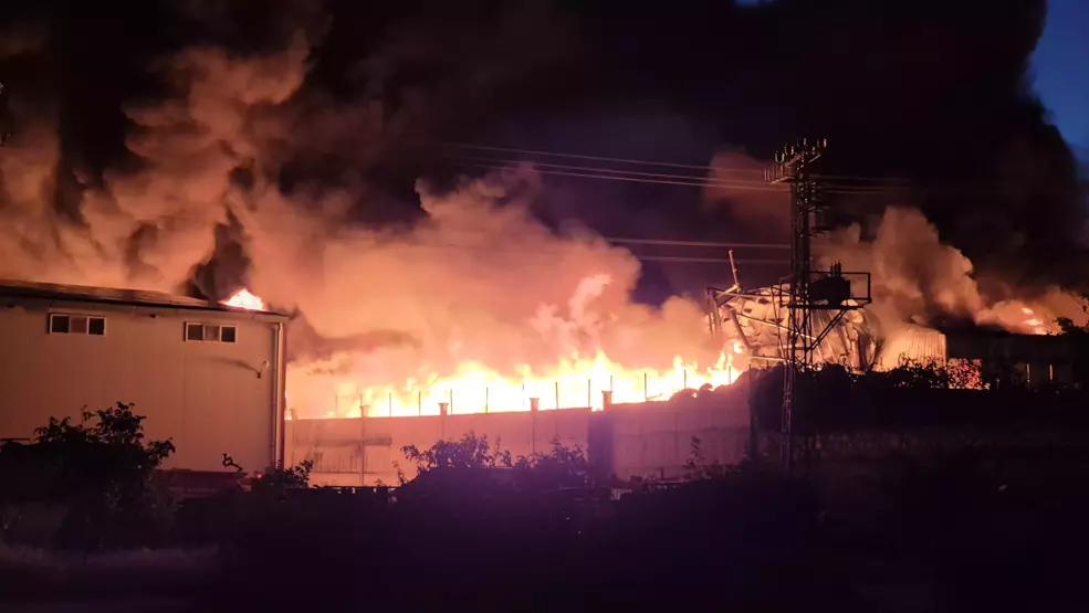 Niğde Fabrika Yangını 2