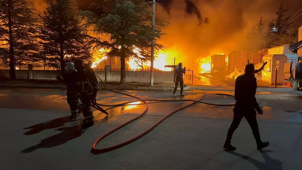 Niğde Fabrika Yangını 3