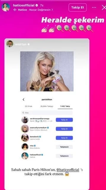 Hatice Şarkıcı Paris Hilton
